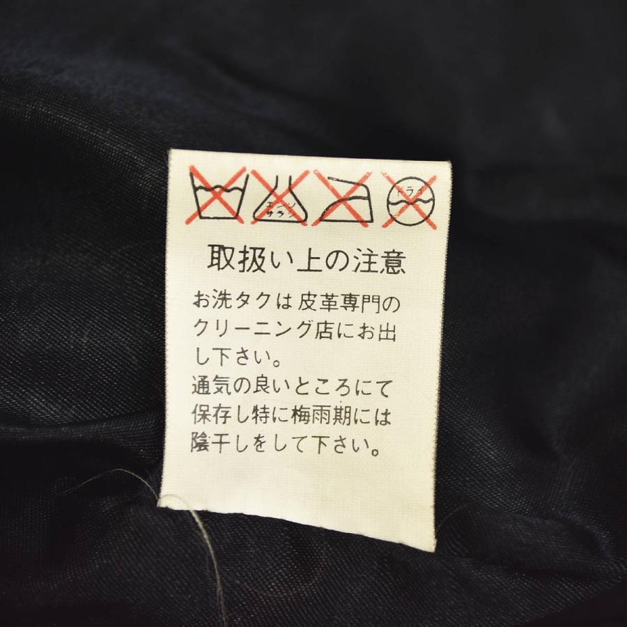VINTAGE 90s ヴィンテージ Ciivin 羊革 ラム レザー カーコート 革