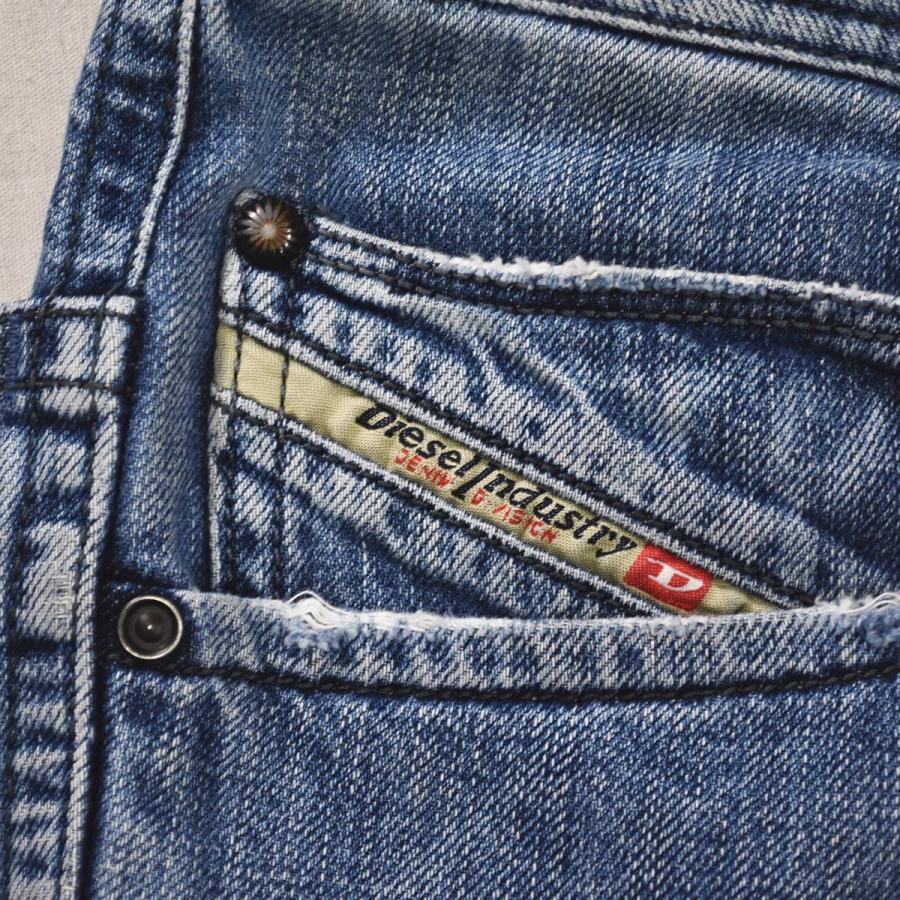 DIESEL（ディーゼル） イタリア製 パッドム PADDOM ダメージ 