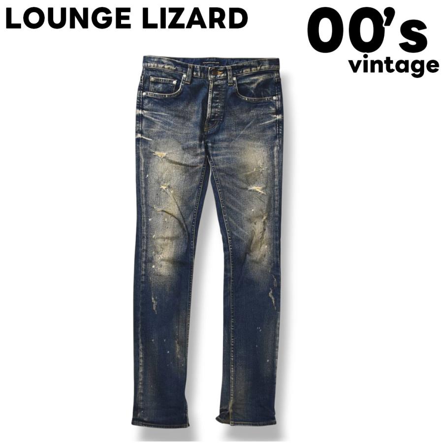 00s archive ラウンジリザード LOUNGE LIZARD スリム ストレート 