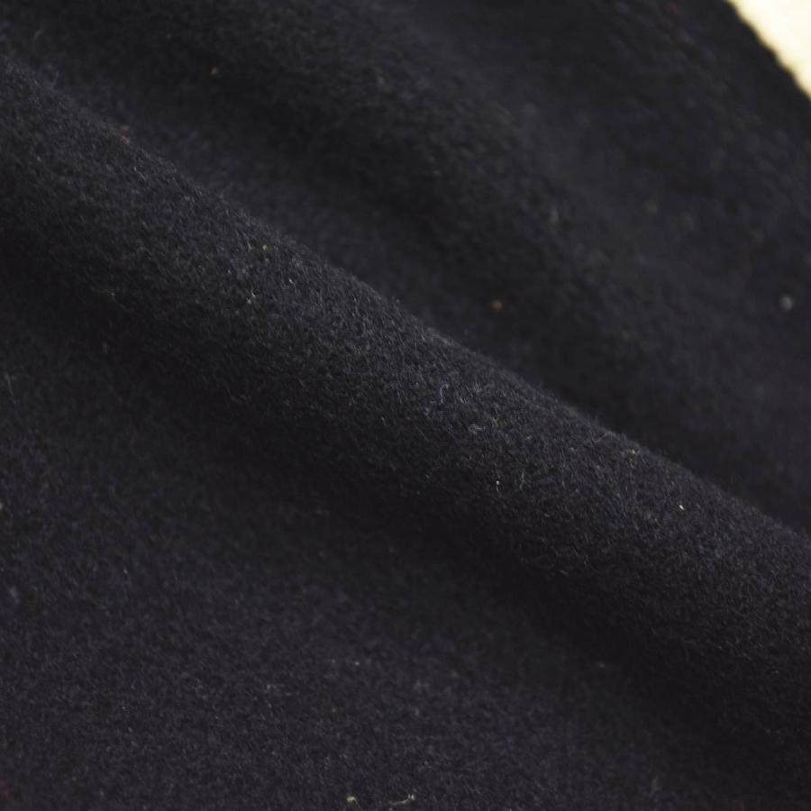 DESCENTE（デサント） 80sヴィンテージ 袖レザー メルトン スタジャン 