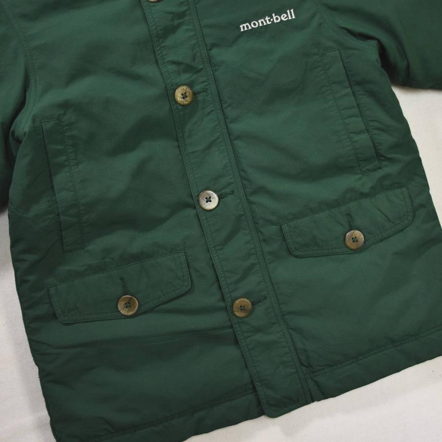 モンベル montbell ダウン ハスキーコート 裏地 キルティング