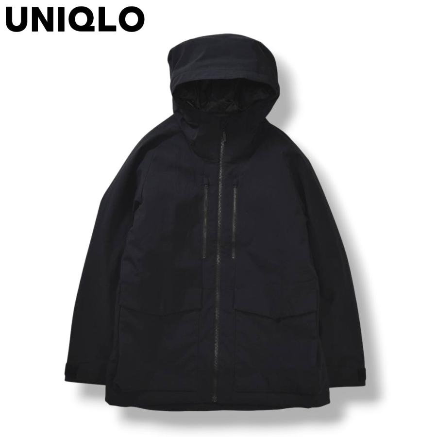 ユニクロ　ハイブリッドダウンパーカー(未使用品) ユニクロ UNIQLO ハイブリッド ダウン パーカー ロング ジャケット