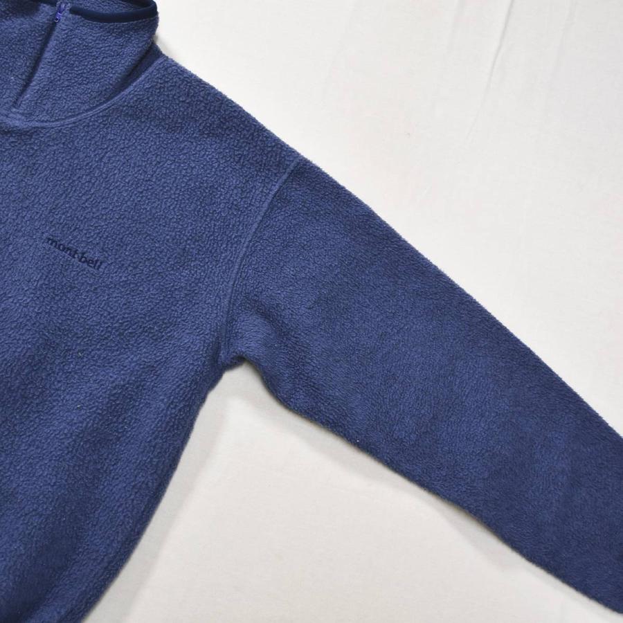 日本製 モンベル montbell ポーラテック POLARTEC ネックジップ プル