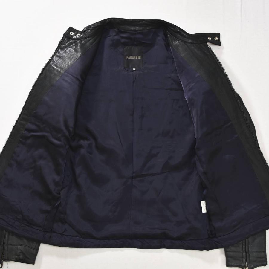 PARANOID（パラノイド） 日本製 羊革 シープスキン レザー シングル