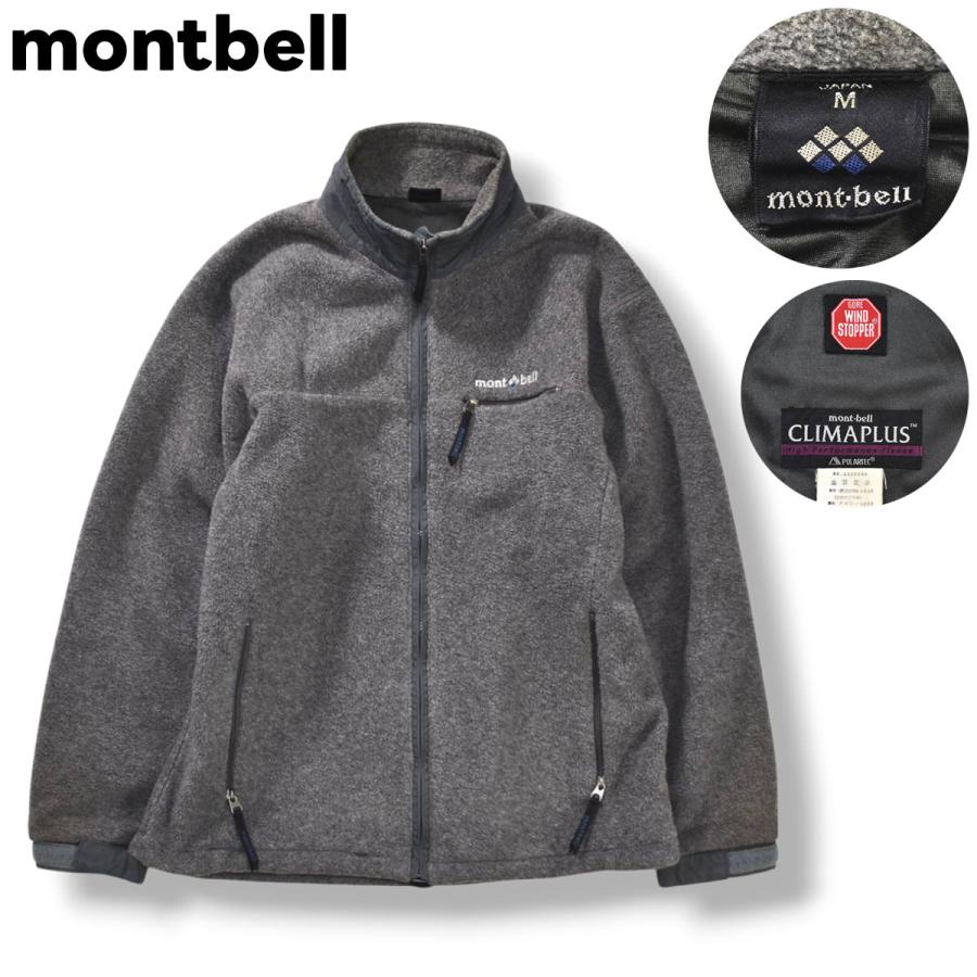 日本製 モンベル montbell フリース ジャケット ゴア ウィンド