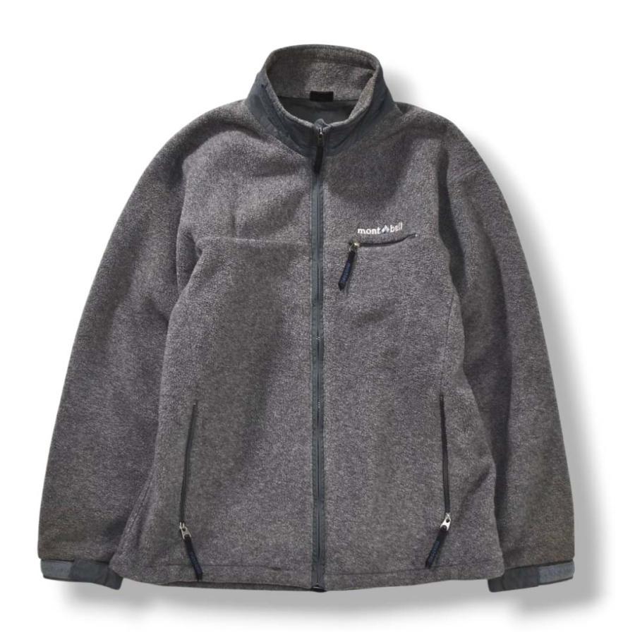 日本製 モンベル montbell フリース ジャケット ゴア ウィンド