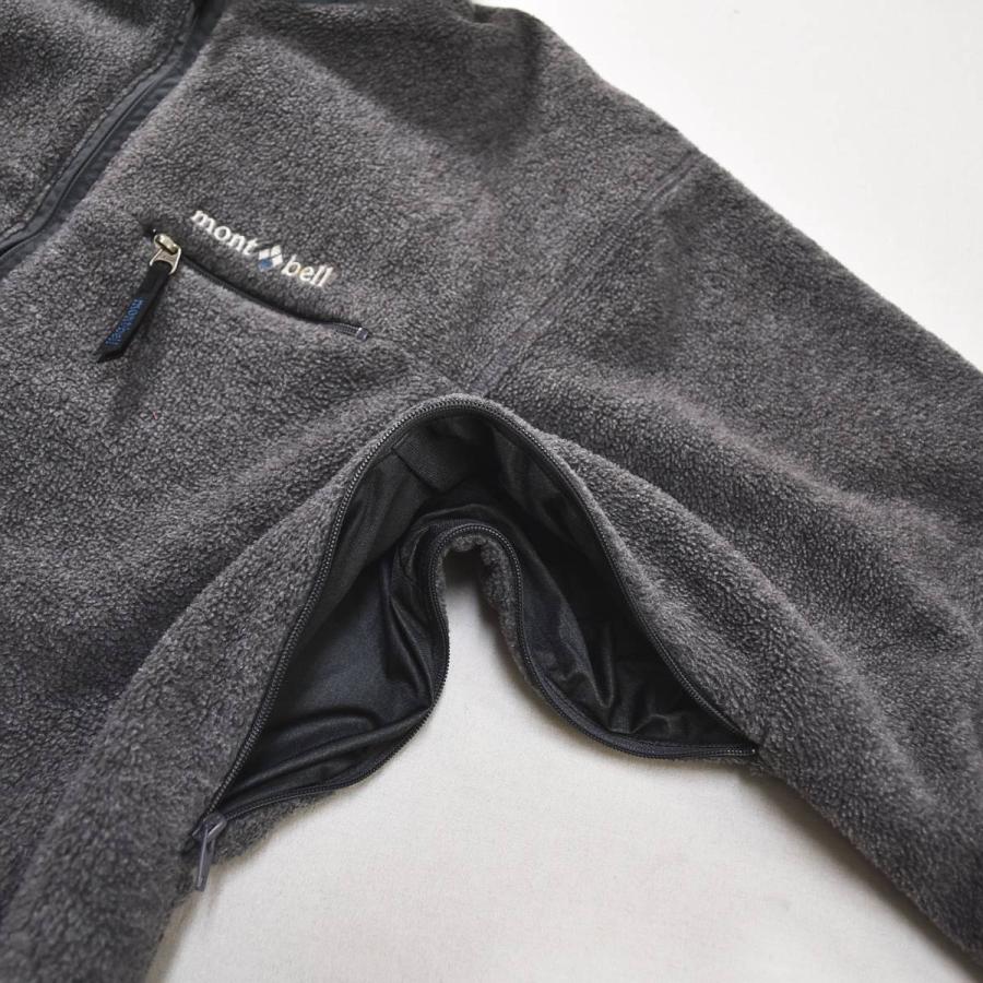 日本製 モンベル montbell フリース ジャケット ゴア ウィンド