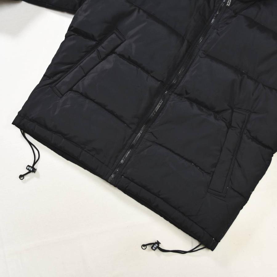90s ヴィンテージ ヴァン ヂャケット VAN JACKET INC キルティング ダウン ジャケット ジップアップ ジャンパー ウィンドブレーカー M ブラック アメカジ メンズ_8