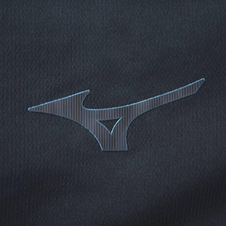 ミズノ MIZUNO 神奈川大学 陸上競技部 駅伝 ウィンド ウェア カレッジ ロゴ ランニング レーシング セットアップ 上下 ジャケット x パンツ M ブラック メンズの画像
