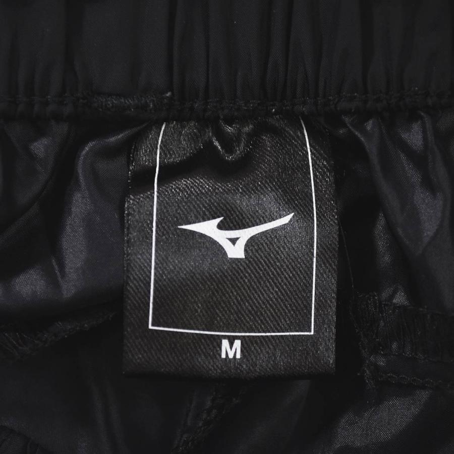 ミズノ MIZUNO 神奈川大学 陸上競技部 駅伝 ウィンド ウェア カレッジ ロゴ ランニング セットアップ 上下 ジャケット x パンツ M ブラック スポーツ メンズの画像