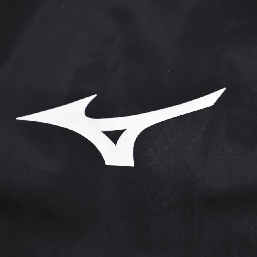 ミズノ MIZUNO 神奈川大学 陸上競技部 駅伝 ウィンド ウェア カレッジ ロゴ ランニング セットアップ 上下 ジャケット x パンツ M ブラック スポーツ メンズの画像
