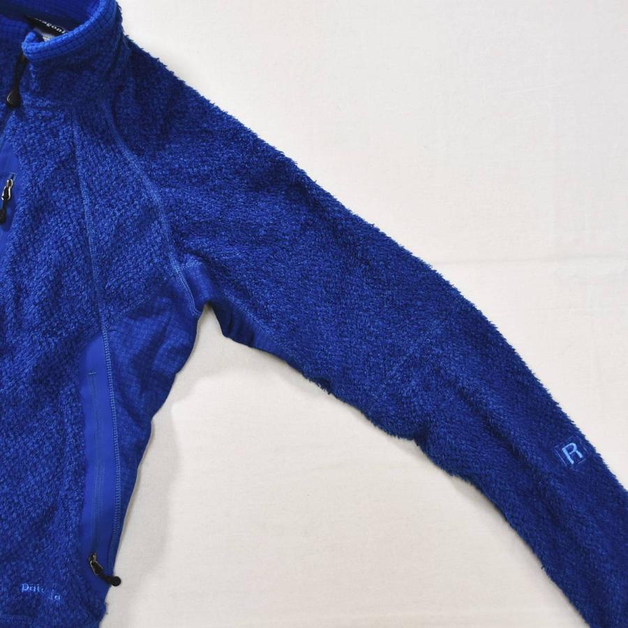パタゴニア patagonia R2 フルジップ フリース ジャケット ポーラテック POLARTEC ラグランスリーブ S 青 アウトドア タウンユース レジャー レディース ♪の画像