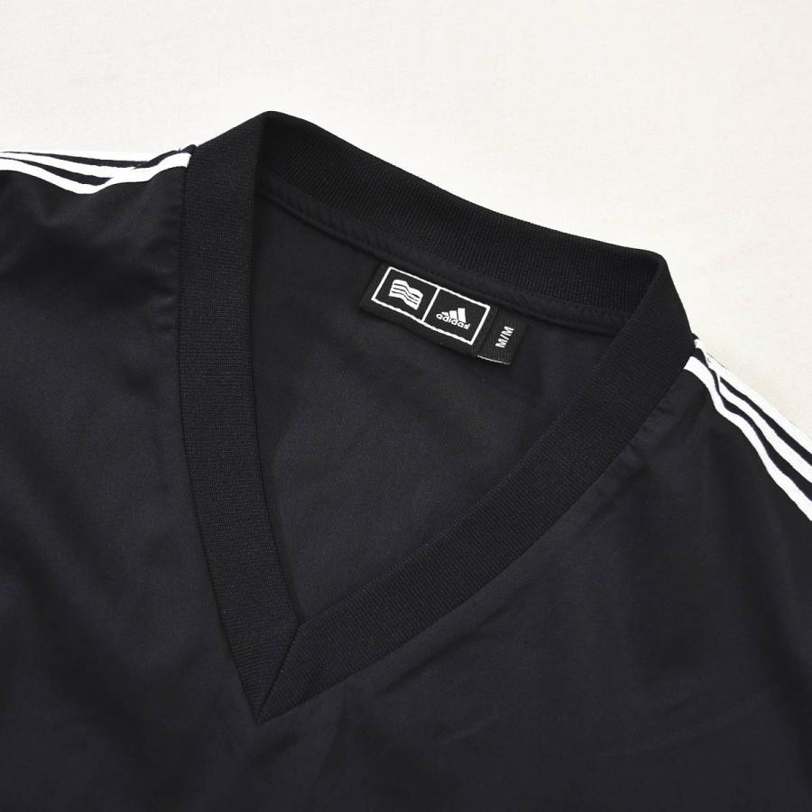 アディダス ゴルフ adidas golf 長袖 x 半袖 プルオーバー ジャケット ピステ スニードジャック ジャンパー M ブラック スポーツ ウェア レディース ♪_5