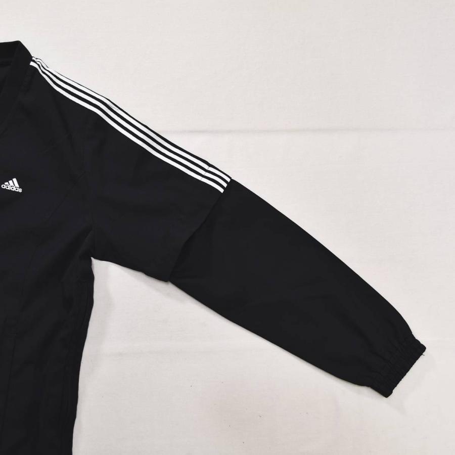 アディダス ゴルフ adidas golf 長袖 x 半袖 プルオーバー ジャケット ピステ スニードジャック ジャンパー M ブラック スポーツ ウェア レディース ♪_7