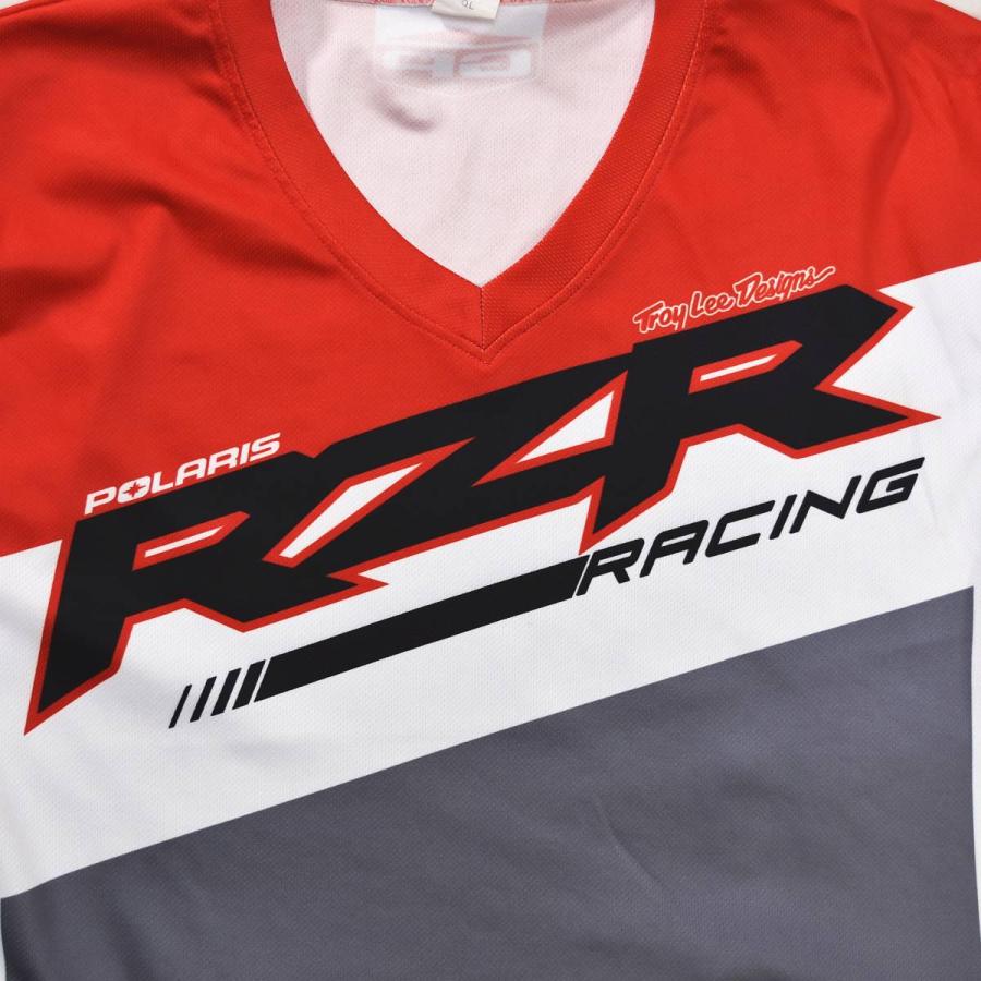 トロイリーデザインズ Troy Lee Designs ポラリス レーザー レーシング POLARIS RZR RACING 長袖 ジャージ シャツ XL マルチカラー モーター スポーツ メンズの画像