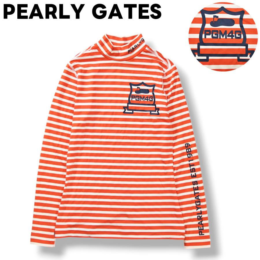 PEARLY GATES（パーリーゲイツ） PEARLY GATES ATHL 長袖 モックネック