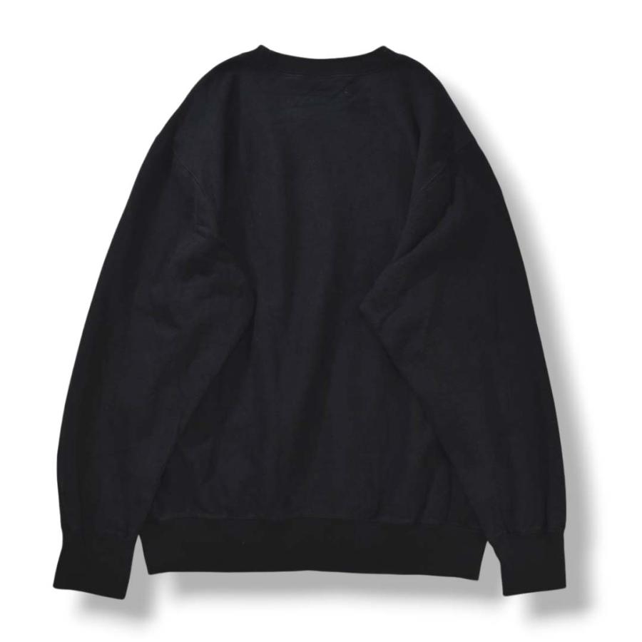 エフティーシー FTC SEARCH＆DESTROY CREW NECK リバースウィーブ タイプ REVERSE WEAVE TYPE スウェット トレーナー 裏起毛 XL ブラック ストリート メンズ_2