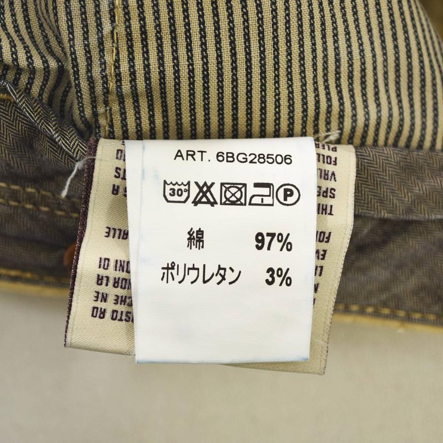 Bigfoot様 ブリリア BRIGLIA アイボリー チノパン イタリア製XL