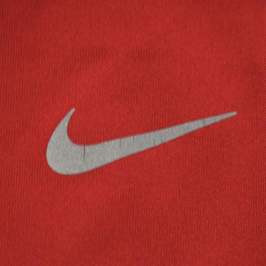 ナイキ NIKE ドライフィット DRI−FIT スウッシュ ロゴ プリント ストレッチ ウィンド ジャケット ラグランスリーブ 裏起毛 M レッド スポーツ ウェア メンズ_6