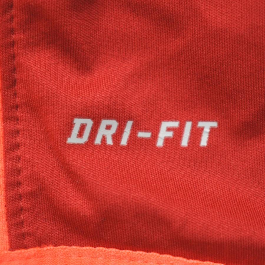 ナイキ NIKE ドライフィット DRI−FIT スウッシュ ロゴ プリント ストレッチ ウィンド ジャケット ラグランスリーブ 裏起毛 M レッド スポーツ ウェア メンズ_7