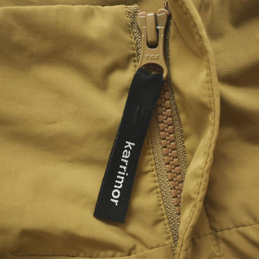 カリマー karrimor wander coat ワンダー コート ウィンドブレーカー ジャンパー パーカー パッカブル 収納機能 XL ベージュ アウトドア メンズ_11