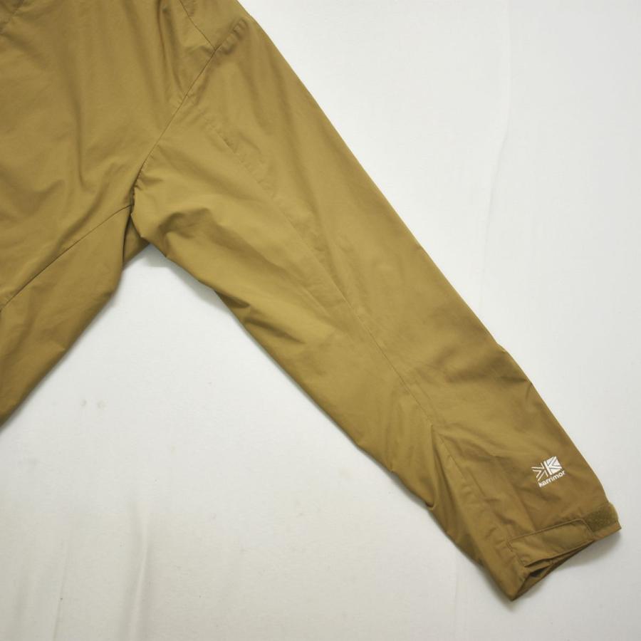 カリマー karrimor wander coat ワンダー コート ウィンドブレーカー ジャンパー パーカー パッカブル 収納機能 XL ベージュ アウトドア メンズ_16