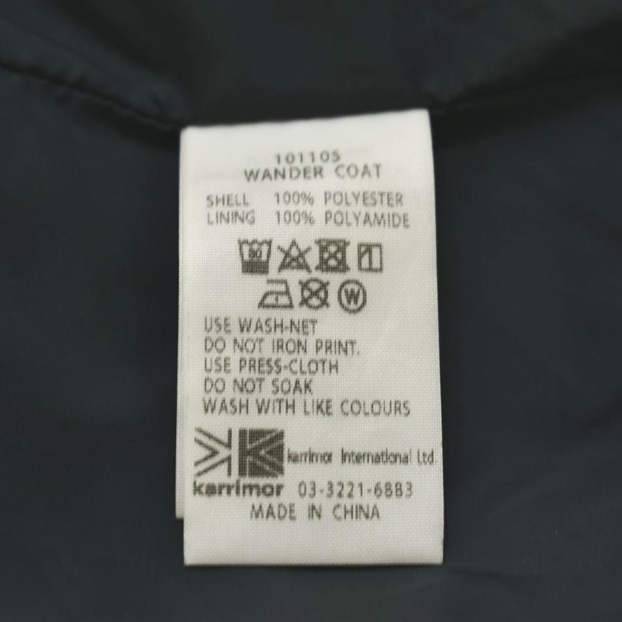 カリマー karrimor wander coat ワンダー コート ウィンドブレーカー ジャンパー パーカー パッカブル 収納機能 XL ベージュ アウトドア メンズ_17