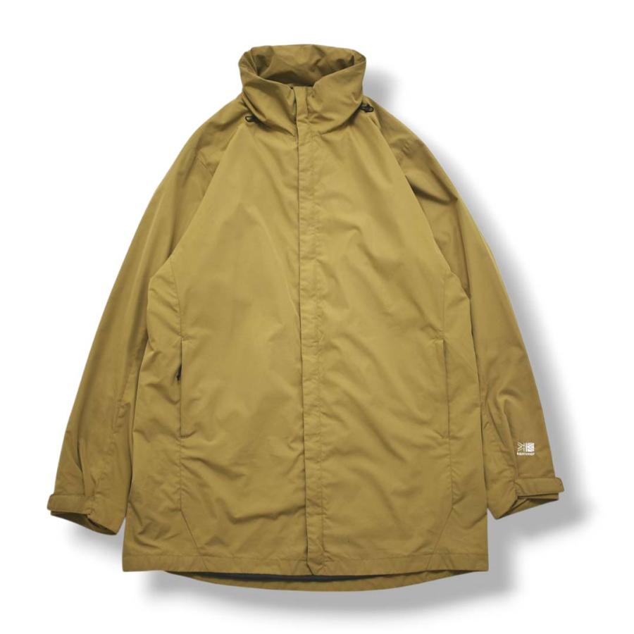 カリマー karrimor wander coat ワンダー コート ウィンドブレーカー ジャンパー パーカー パッカブル 収納機能 XL ベージュ アウトドア メンズ_2