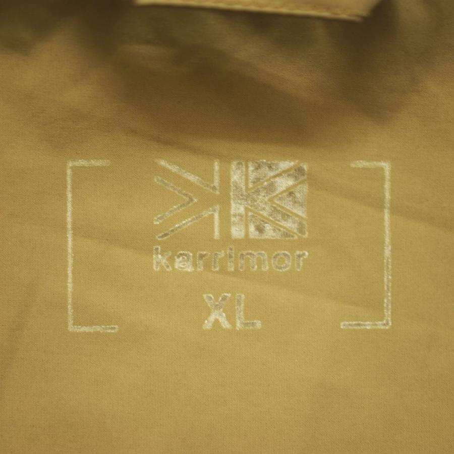 カリマー karrimor wander coat ワンダー コート ウィンドブレーカー ジャンパー パーカー パッカブル 収納機能 XL ベージュ アウトドア メンズ_9
