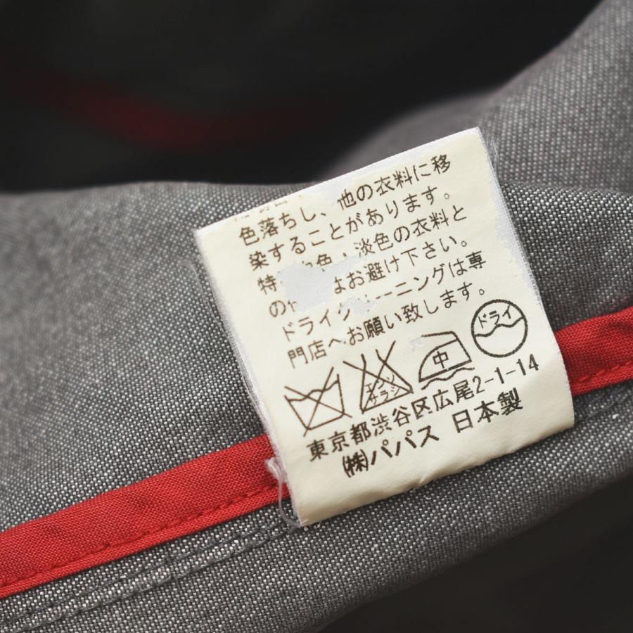 PAPAS（パパス） 90sヴィンテージ 日本製 バンドカラー ボタンアップ