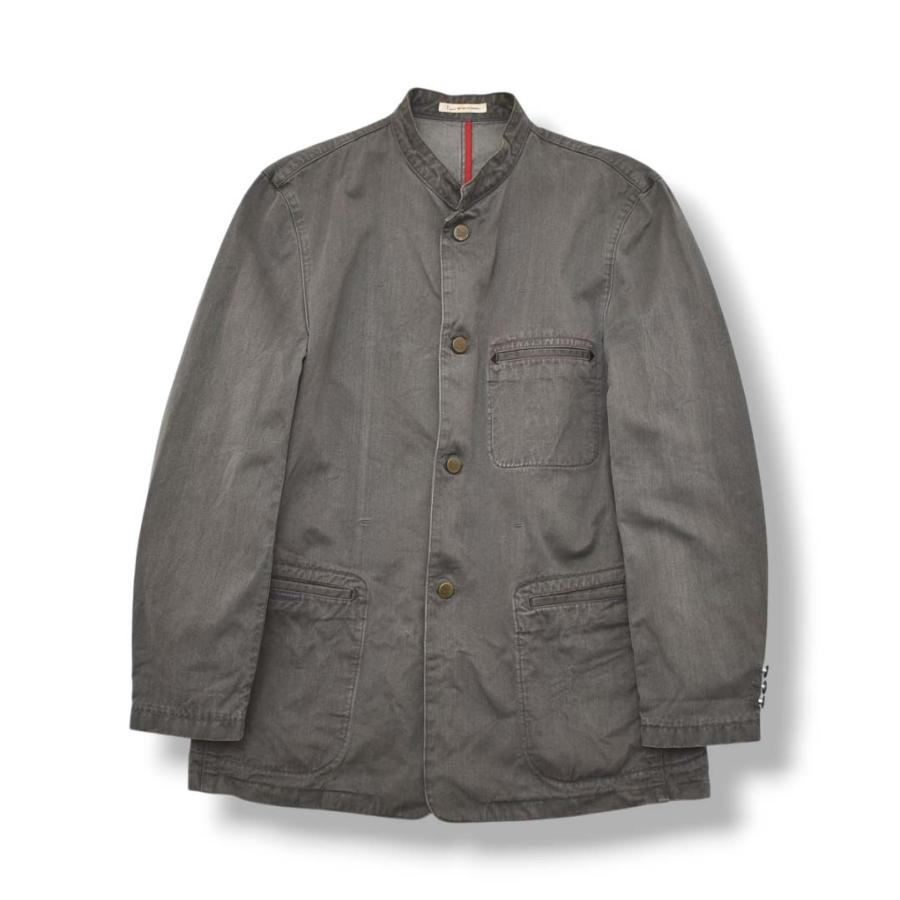 PAPAS（パパス） 90sヴィンテージ 日本製 バンドカラー ボタンアップ