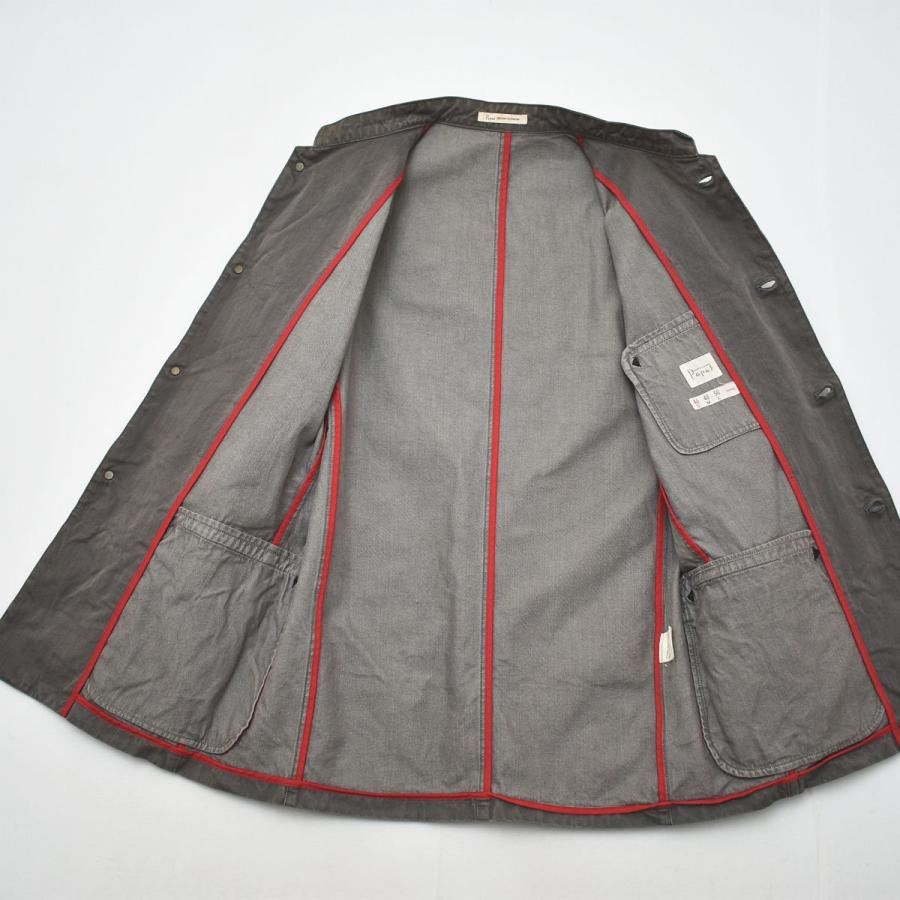 PAPAS（パパス） 90sヴィンテージ 日本製 バンドカラー ボタンアップ