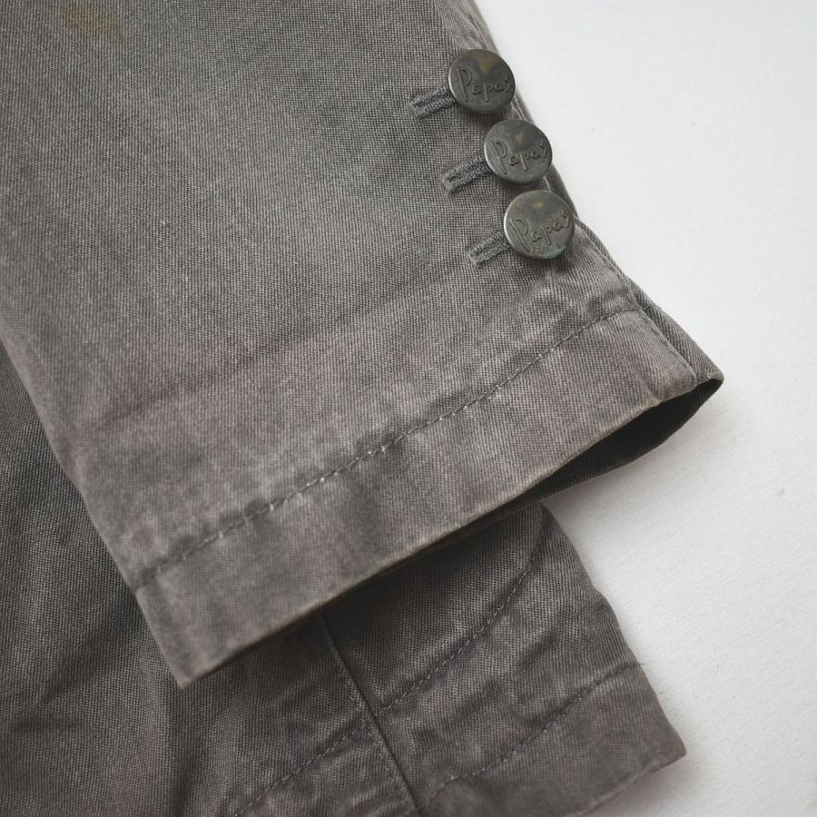 PAPAS（パパス） 90sヴィンテージ 日本製 バンドカラー ボタンアップ