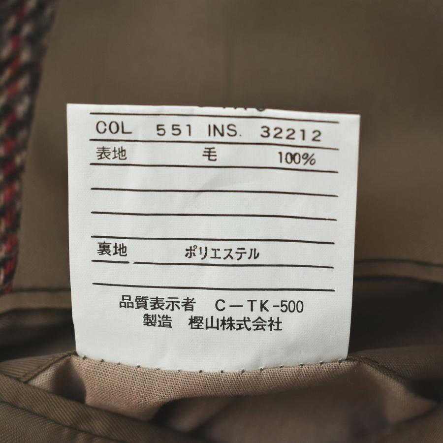 Joseph Hoyle & Son x RICK'S シングル 2B ウール ツイード テーラード