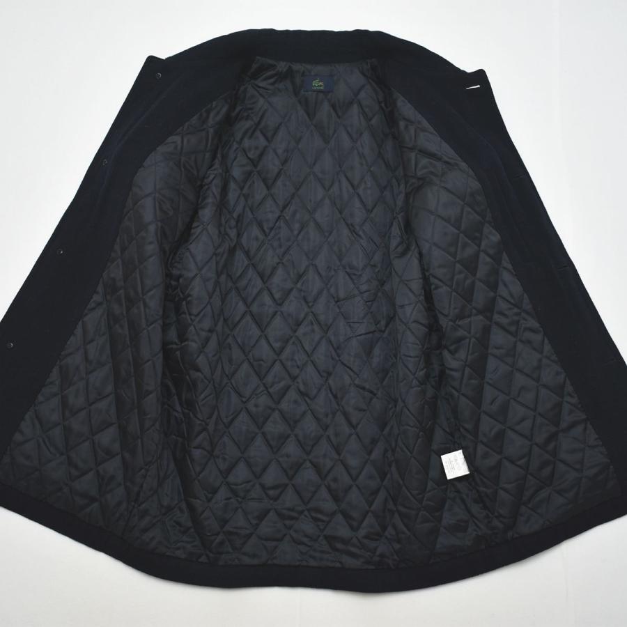 LACOSTE（ラコステ） ウール コート 中綿 ジャケット 3 ネイビー