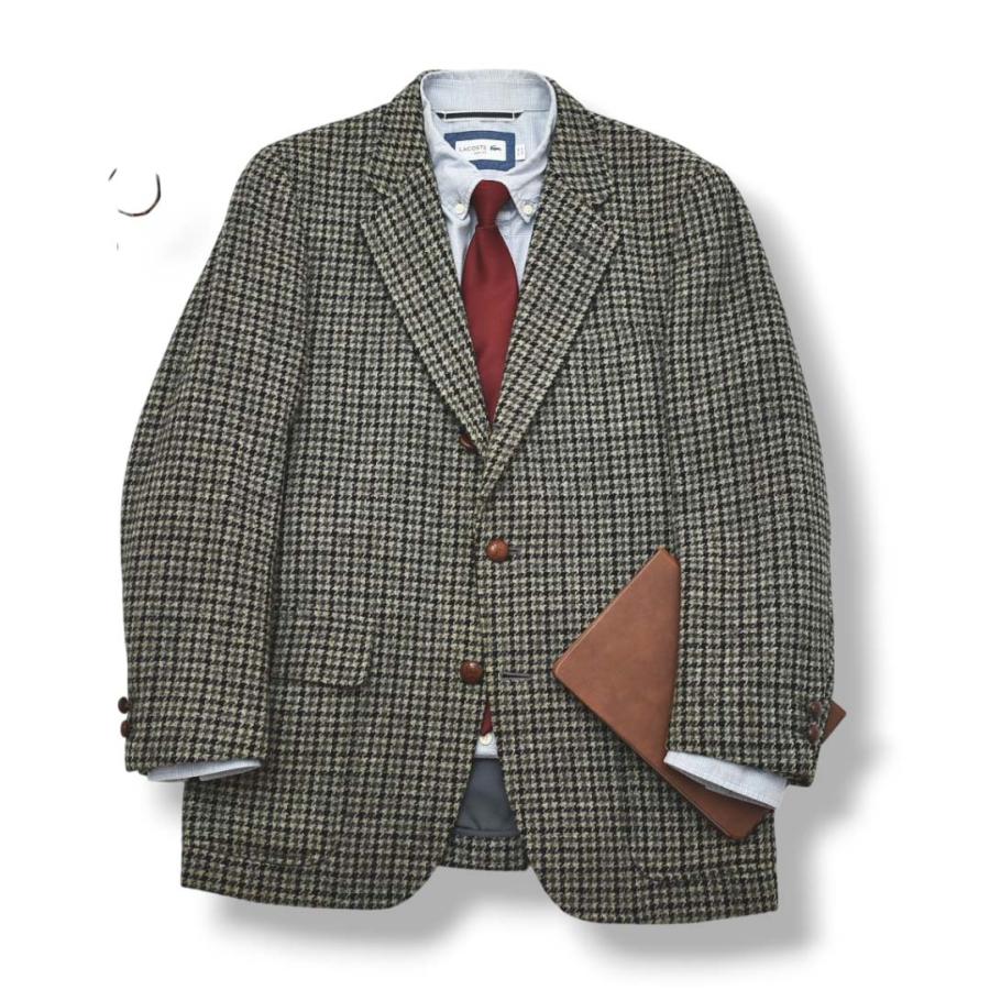 J.PRESS（J.プレス） ジェイプレス ウール ツイード 千鳥格子 段返り3B