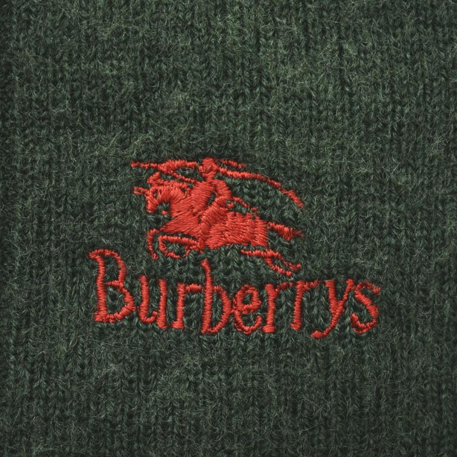 BURBERRY（バーバリー） 90s 英国製 ショルダー エルボーパッチ ニット