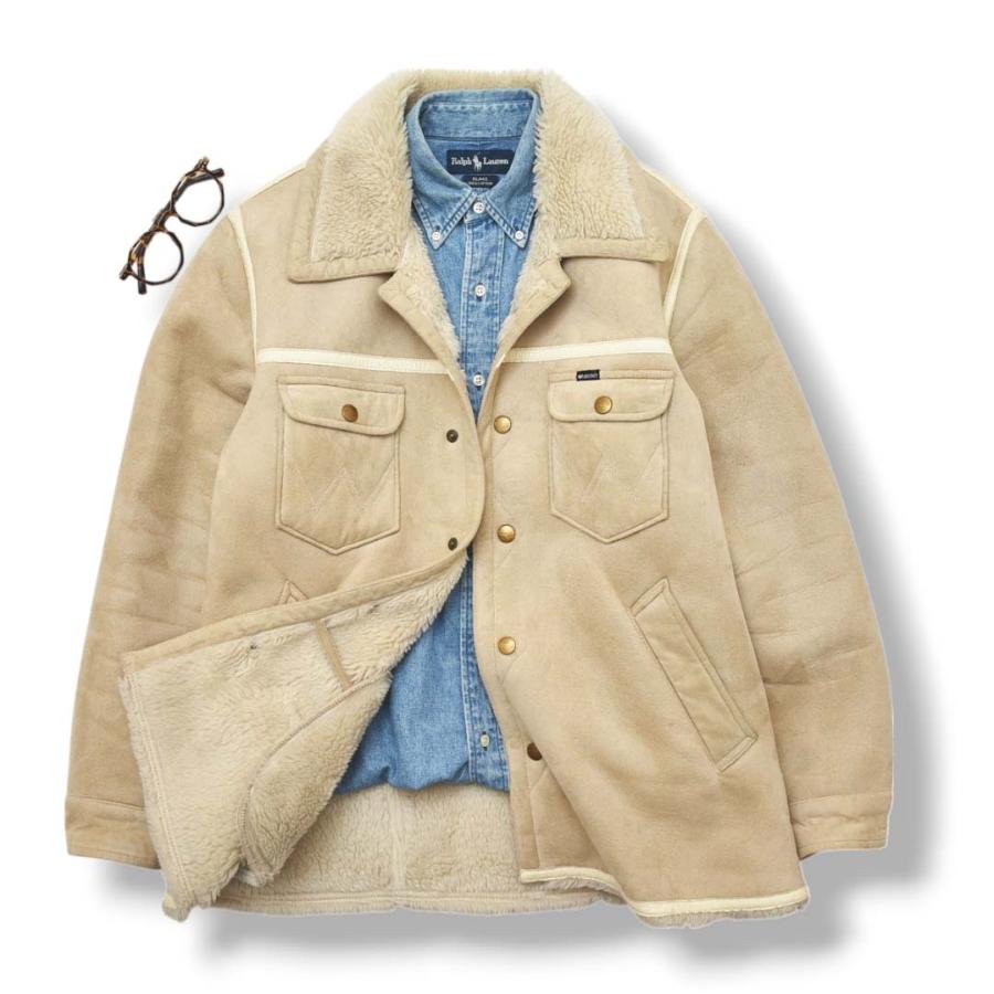 Wrangler（ラングラー） ムートン ランチ コート ボアジャン M