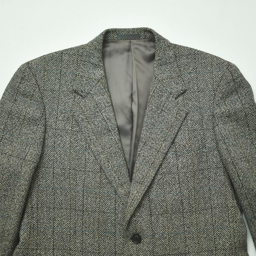 バーバリー テーラードジャケット シングル 2B サイズAB4(S) チェック BURBERRY（バーバリー） 90sヴィンテージ テーラードジャケット