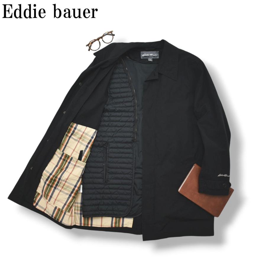 Eddie Bauer（エディーバウアー） ダウンライナー付き 裏地チェック柄