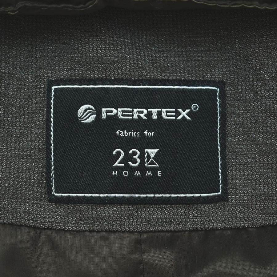 23区（ニジュウサンク） HOMME オム PERTEX ダウンジャケット フード