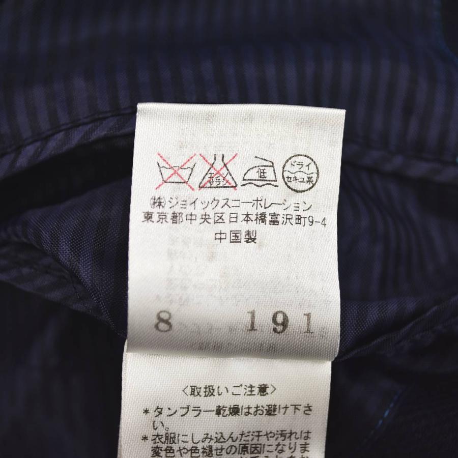 LANVIN en Bleu ランバン オン ブルー リネン 混紡 2B シングル