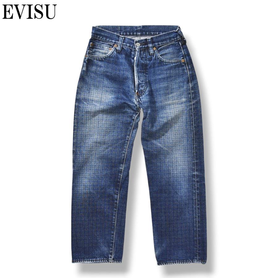 EVISU（エヴィス） 初期EVISU 2501 ストレート チェック柄 デニム