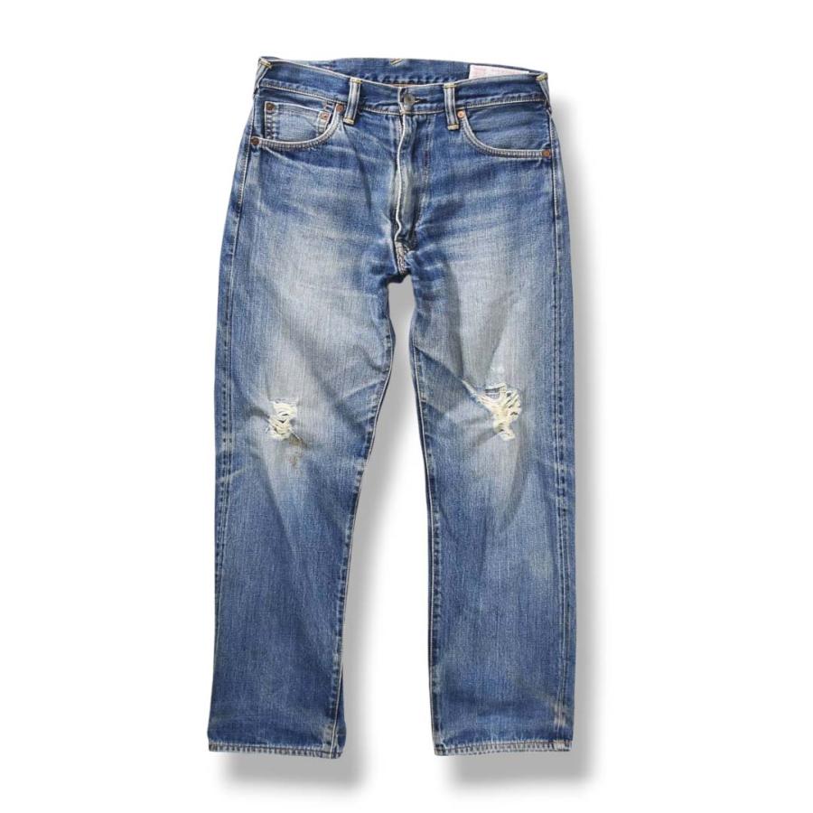 EVISU（エヴィス） 赤カモメ ストレート デニム ジーンズ パンツ