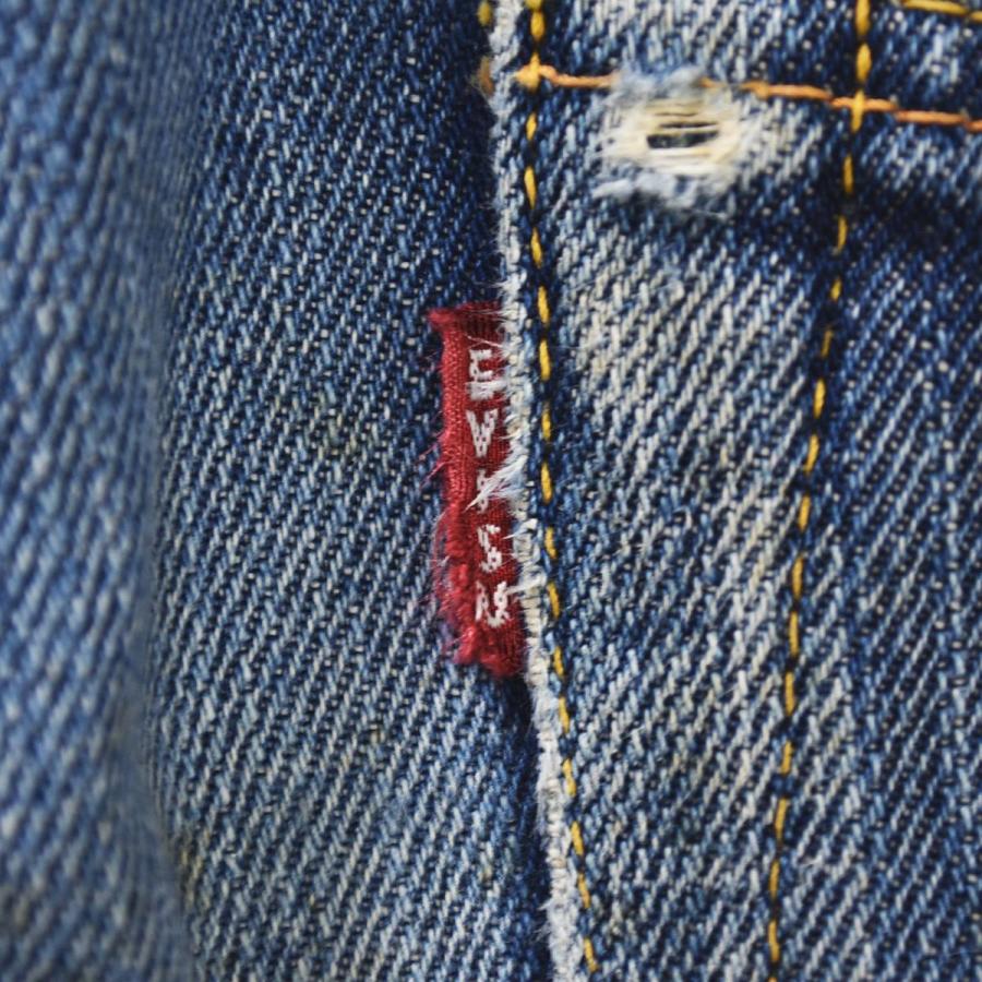 EVISU 日本製 赤耳 セルビッチ デニム 34×35 メンズ ストレート EVISU（エヴィス） 赤カモメ ストレート デニム ジーンズ パンツ