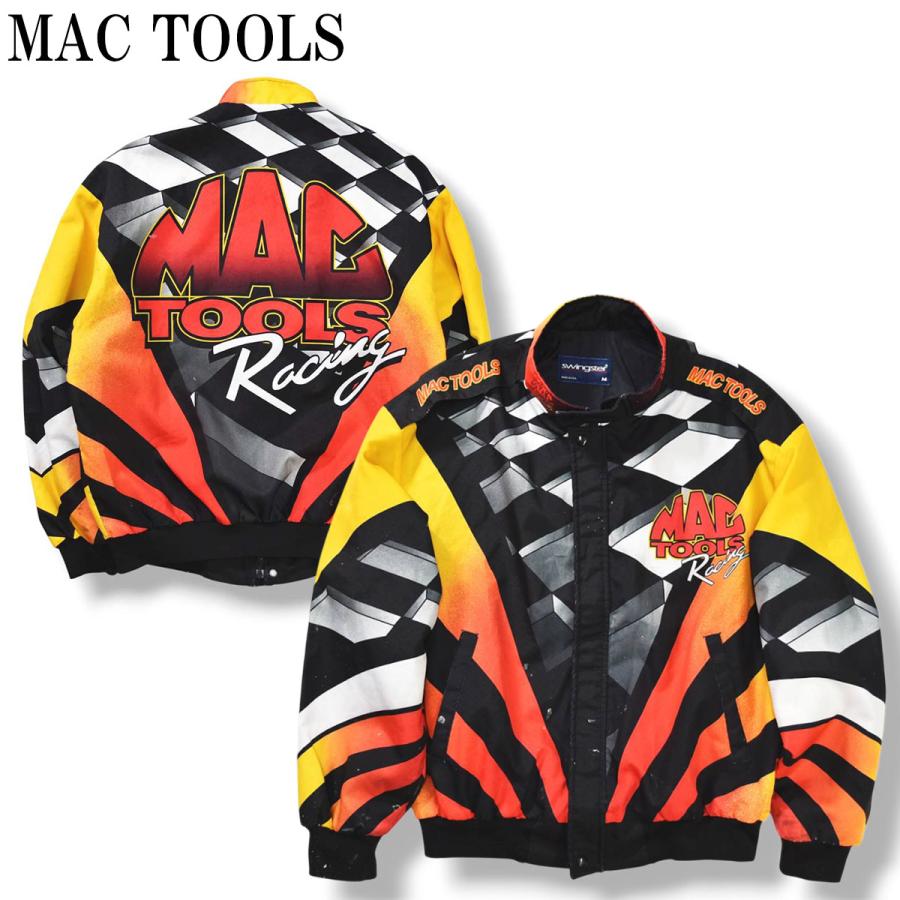 90sヴィンテージ USA製 マックツール MAC TOOLS チェッカーフラッグ