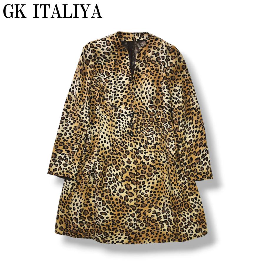 伊太利屋（Italiya） 日本製 GK ITALIYA イタリヤ レオパード柄 ノー 