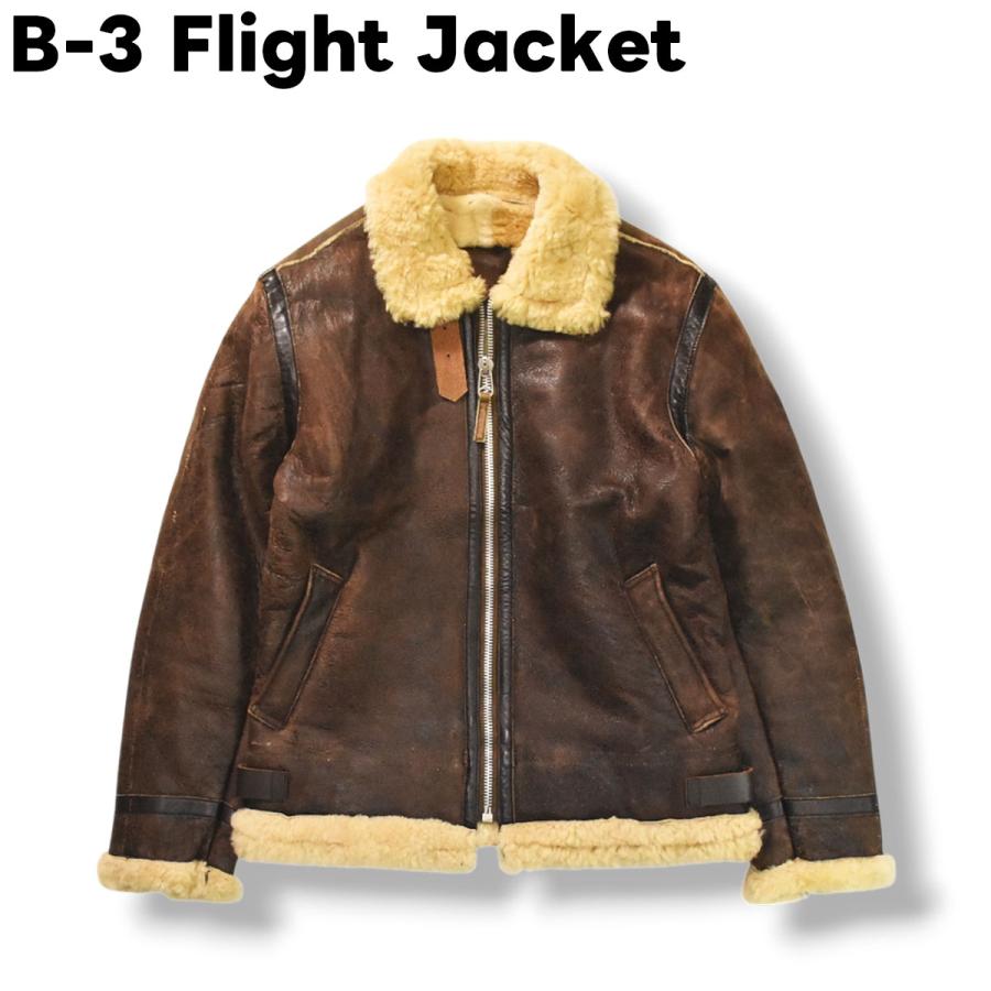 unknown ムートン ボア B-3 フライト ジャケット ジャンパー ブルゾン