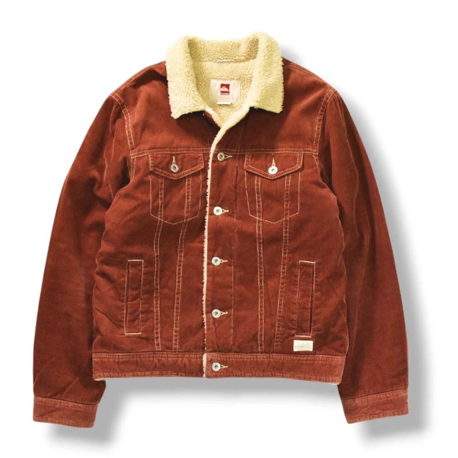 Quiksilver（クイックシルバー） 細畝 コーデュロイ ボア ジャケット