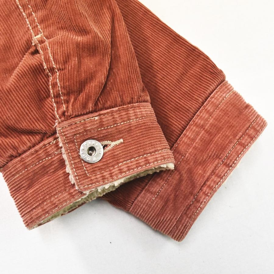 Quiksilver（クイックシルバー） 細畝 コーデュロイ ボア ジャケット